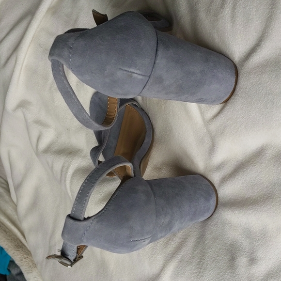 🌙🦋 Steve Madden | dusty blue heels size 8 - Picture 3 of 7